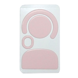 IOOOFU Esports Tiger Gaming ICE Version Mouse Feet Mouse Skate for G Pro X Superlight Glides Curve Edge Mouse Pads Pink PTFE