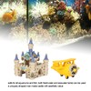 Aquarium Resin Airplane Castle Decoration Simulation Safe Cartoon Fish Tank