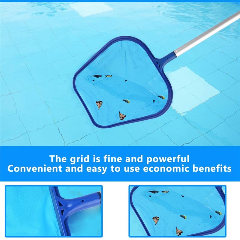 Pool Skimmer Net | Detachable Net with Poles,Fine Mesh Net