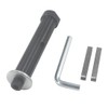 JUNLIXN Burnishing Polishing Machine Shaft Set, 5/8"-11 Thread Shaft Extension