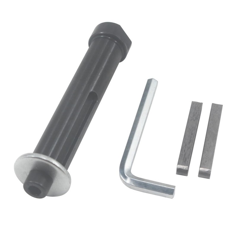JUNLIXN Burnishing Polishing Machine Shaft Set, 5/8"-11 Thread Shaft Extension