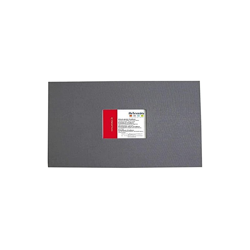 Artemio 20,5 x 20,5 cm Scrapbooking-Album, Anthrazit