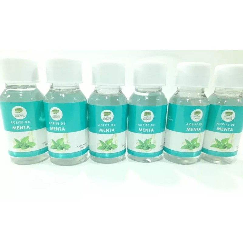 LOBATO Aceite De Menta Pack 6 Piezas