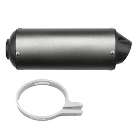 38MM 1.5" Exhaust Muffler,Motorcycle Exhaust Silencer Pipe For 50cc 70cc 90cc 110cc 125cc 150cc 160cc Taotao Sport-B Dirt Pit Bike ATV Quad-Ash