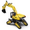 Mould King 17076 Engineering Crawler Excavator Static Model Building Block