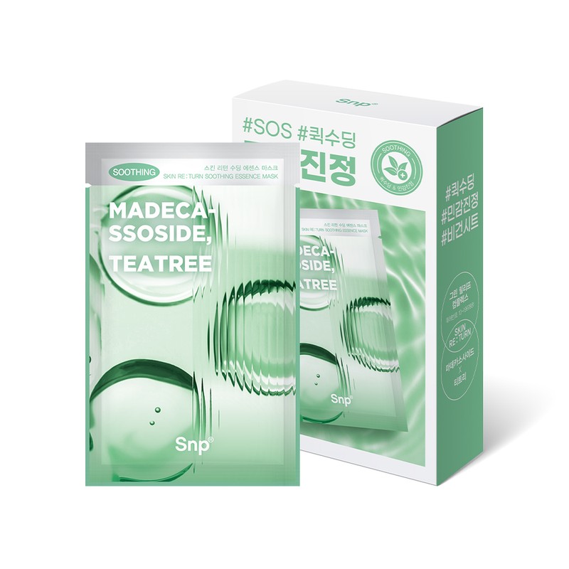 Snp Skin Return Essence Mask Pack 30 sheets SET /