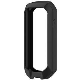 AWADUO Compatible with Garmin Edge 1050 Protective Case Cover Smartwatch Silicone Protective Case Cover Shell Protector Coverage Smart Watch Accessories(Black)