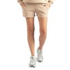 Carlheim Harper Lounge Women's Sweat Shorts, tan, XL