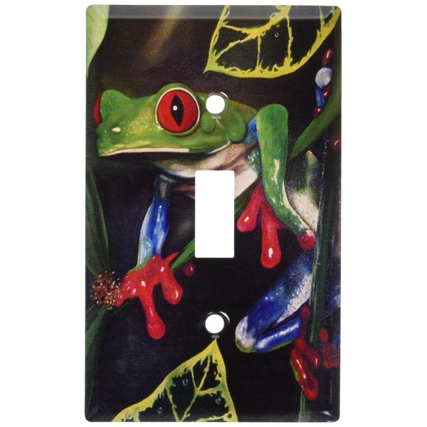 Art Plates - Red Eyed Tree Frog Switch Plate -