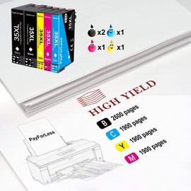 PayForLess Epson 35XL, Epson Workforce Pro WF-4720DWF, Epson Workforce Pro WF-4725DWF, Printer Cartridges Epson WF 4720 Printer Cartridges Epson WF 4725 Printer Cartridges Epson WF 4730 Printer