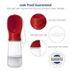 WePet Portable Dog Water Bottle, 19 OZ, Leak Proof Puppy