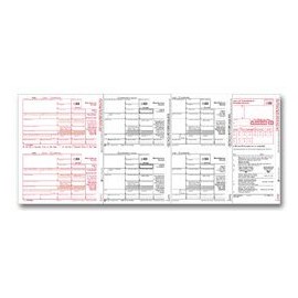 EGP IRS Approved 1099 MISC 3part Laser Tax Form for 25 Recipients