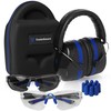 TradeSmart All-in-One Shooting Ear Protection - Comfort+ NRR 28 Earmuffs,