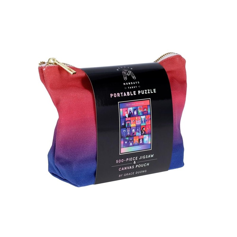 Chronicle Books Rompecabezas Portatil de 500 Piezas Mystic Mondays