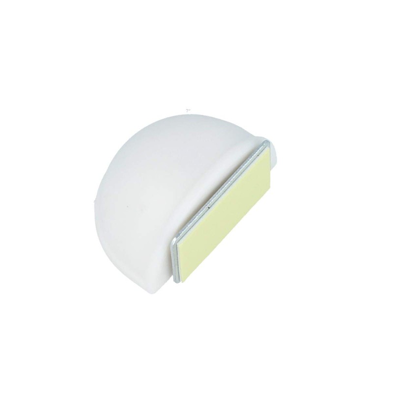 Bodentuerstopper Magnetstopper Magnetic latch From Plastic White or Brown -