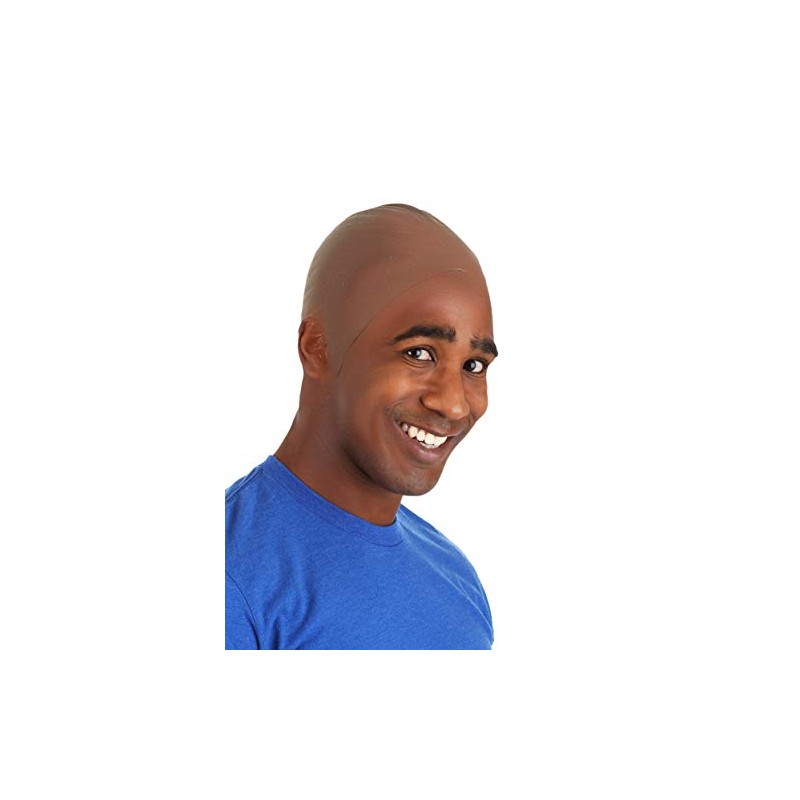 Rubie s Costume Co 34580 Latex Dark Bald Head