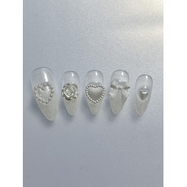 Monghwa Handmade Nail Tips - Round / 몽화 수제네일팁 - 라운드