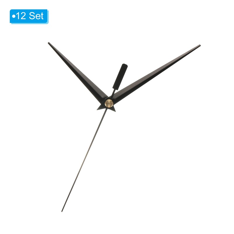 PATIKIL Replacement Clockwork Kit 12pcs Replacement Clockwork Aluminum Clock Movement