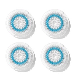 Clarisonic - Cabezal de cepillo de limpieza facial de poros profundos para Mia 1, Mia 2, Mia Fit, ajuste alfa, mejora de perfil inteligente y ajuste alfa X, 4 unidades