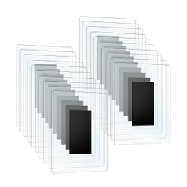 Magnetic Sign Holder, 8 1/2”×11” 20 Pack, Rigid Magnetic Document Holders Can be Used as Magnetic Picture Frame for Locker/Refrigerator, Ideal for Office,School,Home Children Artwor and Business etc