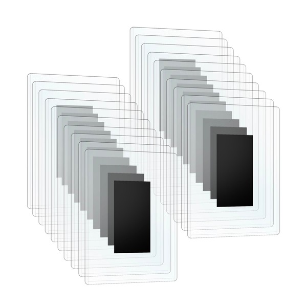 Magnetic Sign Holder, 8 1/2”×11” 20 Pack, Rigid Magnetic Document