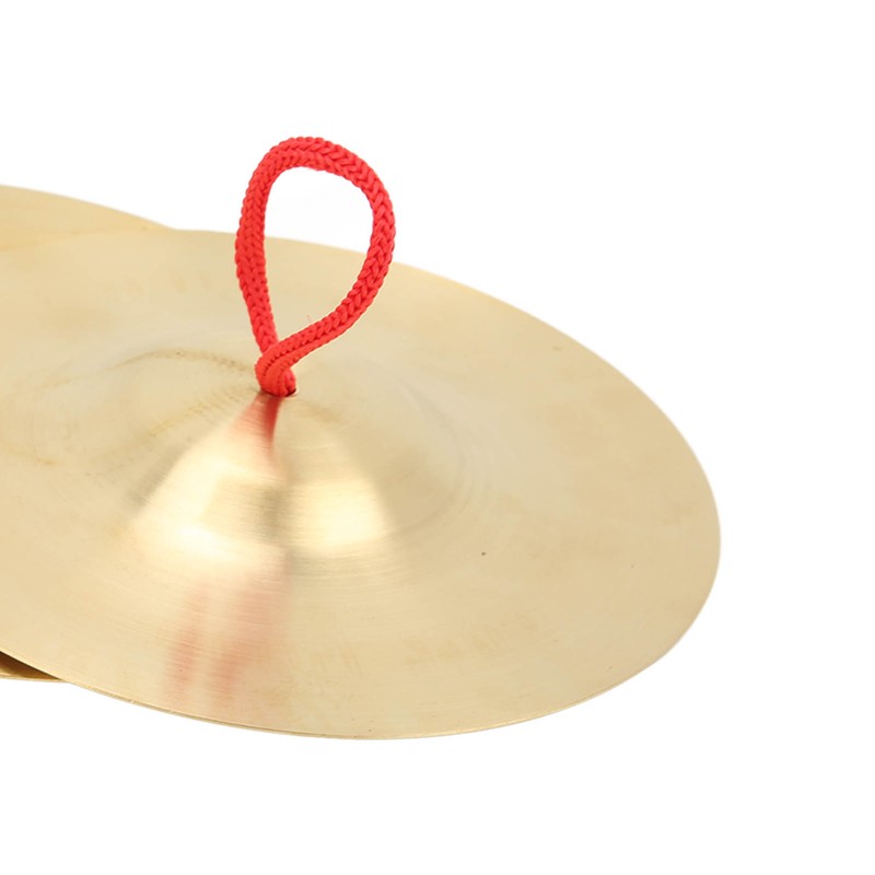 Crash Cymbal Brass Percussion Instrument Pair Teaching Tool Toy for