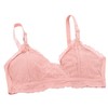 Women's Nursing Bra Front Closure Removable Padded Lace Patterns Breastfeeding