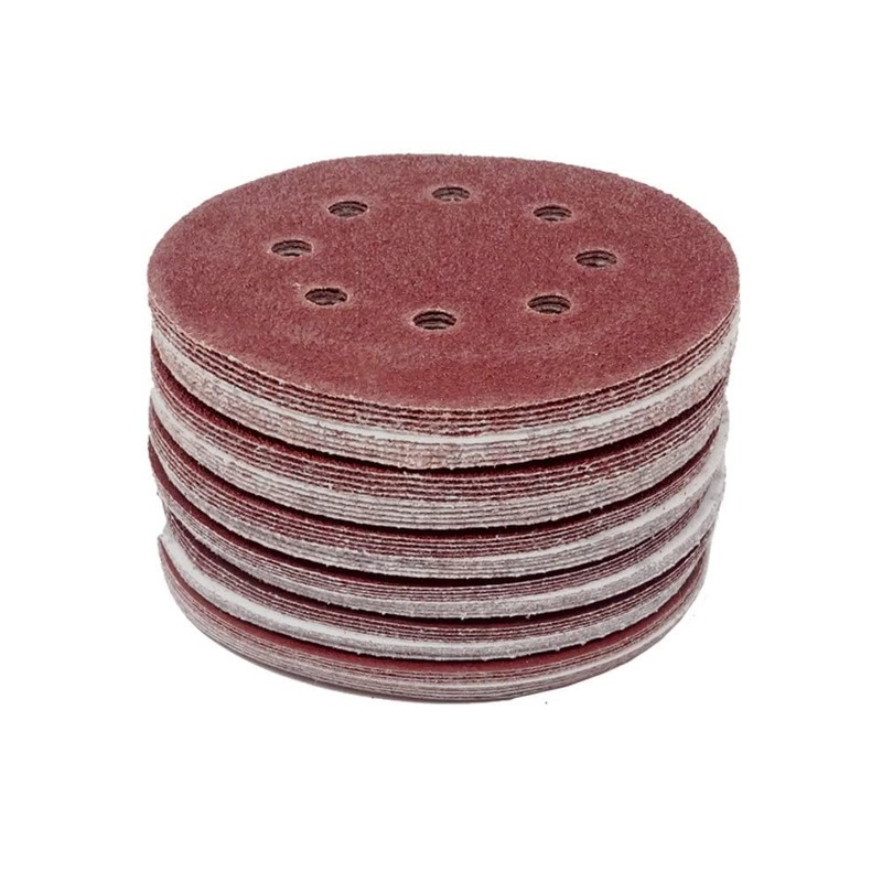 50 Piece velcro grinding discs ø 125 mm Grain size
