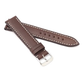RIOS1931 Unisex Watch Strap Juchtenleder Model Penza 18 mm, Strap.