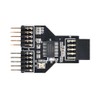 NFHK Motherboard 9pin USB 2.0 Header 1 to 2 Female