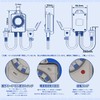 Timer Outlet, 24 Hours, 15 Minute Units, For Outdoors, Rainproof,