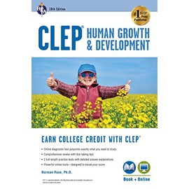 CLEPÂ® Human Growth & Development, 10th Ed., Book + Online (CLEP Test Preparation)