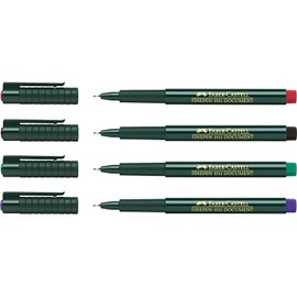 Faber-Castell Fibre Pen, Fine-Pen 1511, 0.4 mm 1 Stift Green