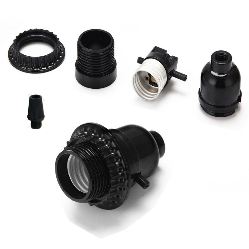 EFINEHOME Lamp or Fixture Replacement Phenolic Medium Base Light Socket