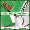WEMATE Diary with Lock, A5 Journal with Lock 240 Pages,