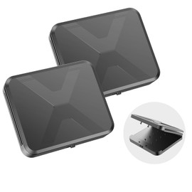 FALDAA Shoulder Strap Adjuster-Seat Belt Adjuster Keeps the Shoulder Strap From Hanging Around the Neck, Seat Belt Clip for Elder Adults Child Pregnant.Grey Car Accessories 2 Pack