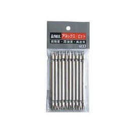 ANEX AH-14M Bit, Double Ended Plated, 0.8 x 11.8 inches (300 mm), Bag of 10