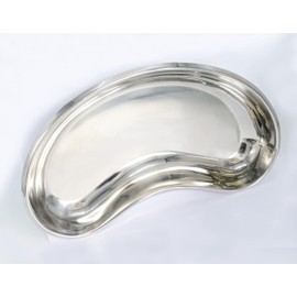 OdontoMed2011 Kidney Tray Basin Emesis Stainless Steel Premium-Grade Dental Utility Dish Heavy Duty Reusable containers Mixing Organizers (X-Large (12 Inch))