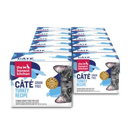The Honest Kitchen Câté™ Grain Free Turkey Pâté Wet Cat Food, 2.8 oz x12