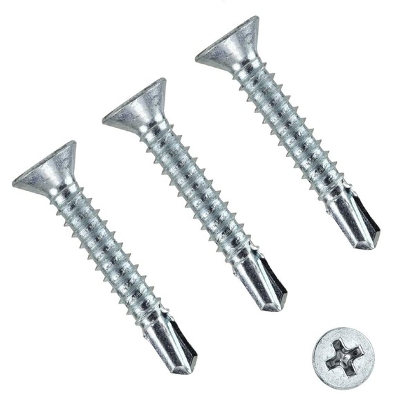 TERF® Self Drilling Countersunk Screws 3.5 X 25mm Self Tapping