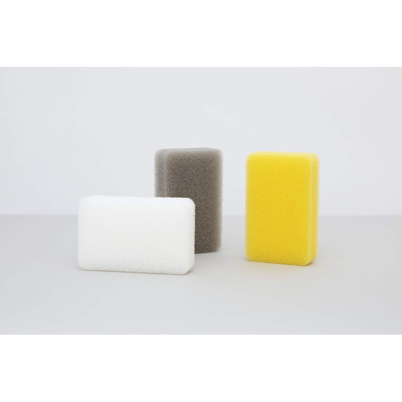 Kamenoko Tadashi Nishio Shoten Kamenoko Sponge, Yellow, Set of 3