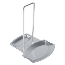 Stainless Steel Spoon Holder Pot Lid Cooking Rack Pan Cover Spoon Shelf Kitchen Pot Pan Rack for Home and Kitchen