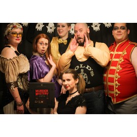 Talking Tables Reusable Host Your Own Murder Mystery Dinner Party Game Kit, Hilariously Good Fun, Ideal for Christmas or New Years Eve - 3 Alternative Endings - 100% Plastic Free!