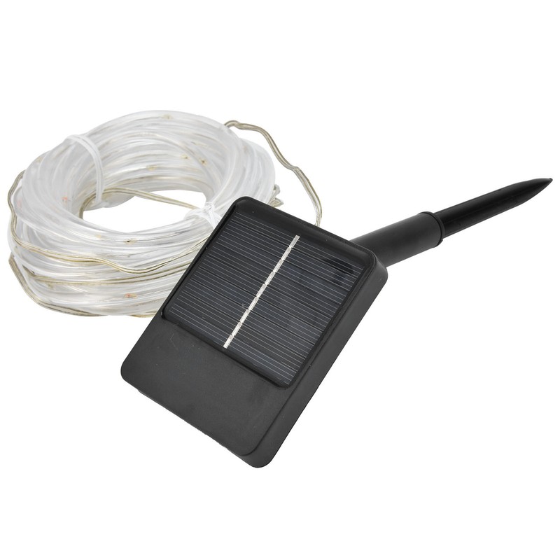Solar String Light 7m 50LEDs Solar Tube Light Outdoor Waterproof