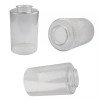 LEDUPDATES 3 Pack bubble Glass Shade replacement Screw fixed Clear