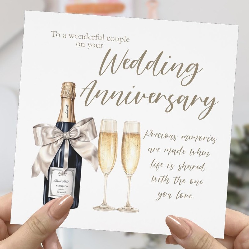 Maise & Rose Anniversary Card | Wedding Anniversary Card |