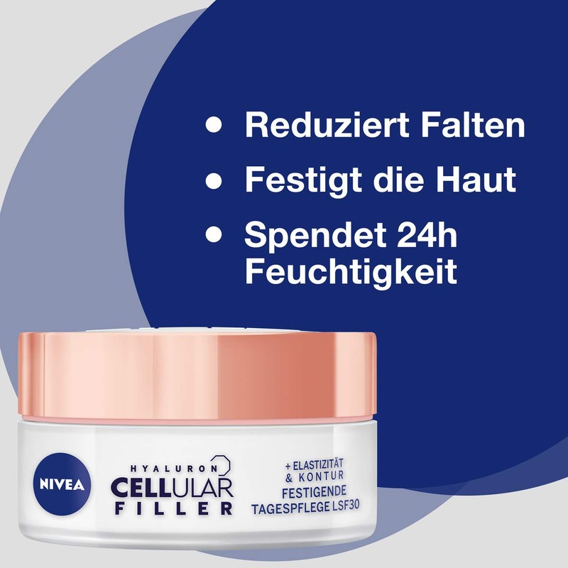 NIVEA Hyaluronic Cellular + Elasticity and Contour Day Care Anti-Wrinkle