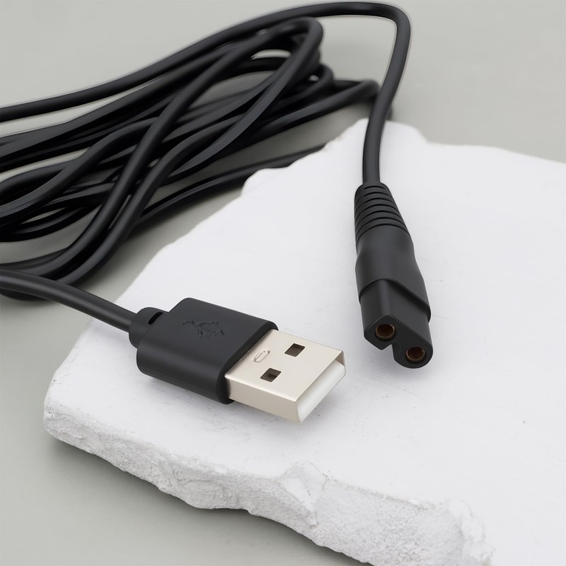 OTOTEC 5V USB Hair Clipper Charger Power Cord 150cm Compatible