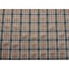 Scottish Tartan Fabric Design 25 Beige Check