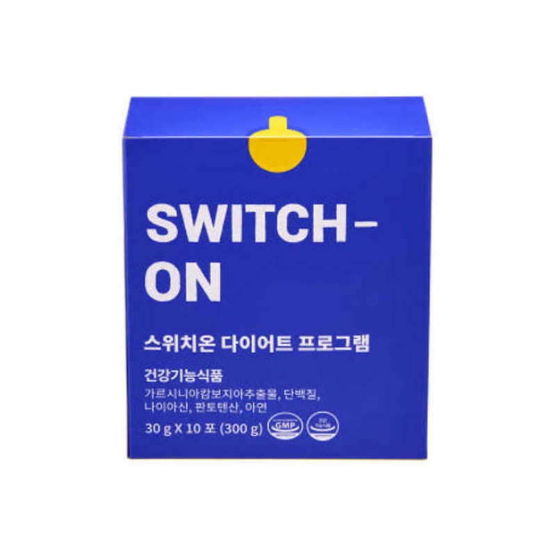 SwitchOn 스위치온 다이어트 프로그램 30gx10포 프로틴 분리유청단백질 분말 파우더 Switch